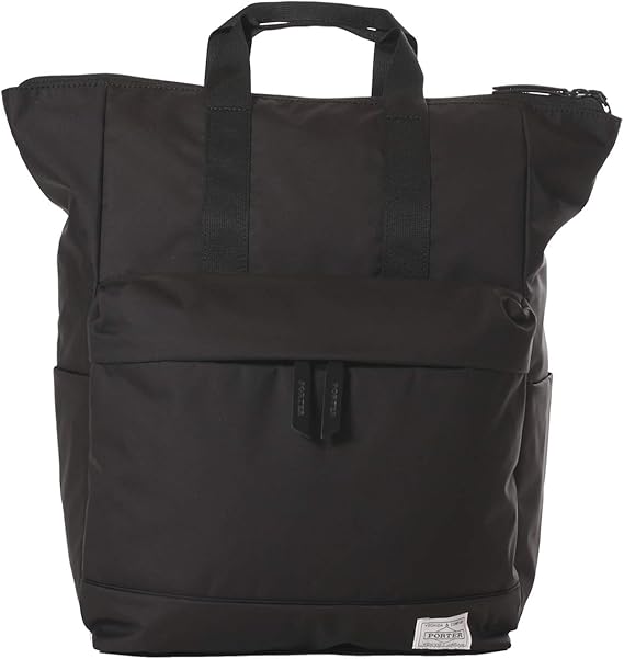Amazon Co Jp ポーター ガール Porter Girl ムース Mousse 吉田鞄 2way リュック バックパック トート Backpack Rucksack Tote ビジネス カジュアル 通勤 お出かけ 普段使い 身の回り マザーバッグ シンプル Made In Japan 日本製 Lyd 0010 Black ブラック 黒