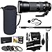Tamron AFA011C700 SP 150-600mm F/5-6.3 Di VC USD Zoom Lens for Canon Cameras + Polaroid 95mm Filter Set + 72
