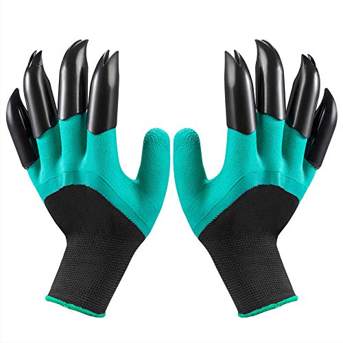 Claw Gloves - Garden Genie Gloves with Claws（2019 Upgrade）,