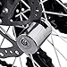 EraseSIZE Security Anti Theft Heavy Duty Motorcycle Bicycle Moped Scooter Disk Brake Rotor Bike Lockthumb 4