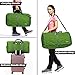 Gonex 80L Packable Travel Duffle Bag Foldable Duffel Bags for Luggage Gym Sports Camping Travelling Cycling Storage Shopping Water & Tear Resistant Green