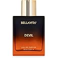 BELLAVITA Luxury DEVIL Unisex Perfume for Women and Men | Long Lasting Perfume for Men and Women | Cotton Candy, Musk and Cedar | Spicy French Fragrance Unisex Parfum