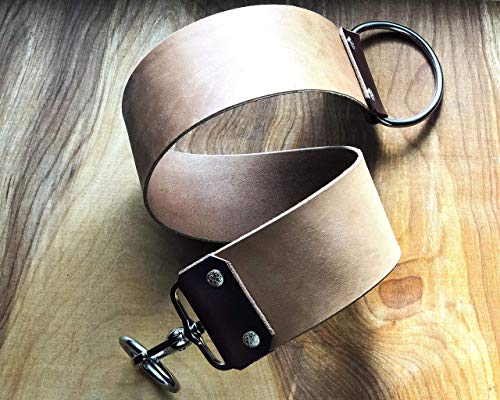 Straight Razor Strop 2.5 Width Horween Horse Butt Hanging Barber Hone Made in USA