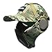 NO B Tactical Foldable Mesh Mask with Ear Protection for Airsoft Paintball with Adjustable Baseball Cap (CAMO)