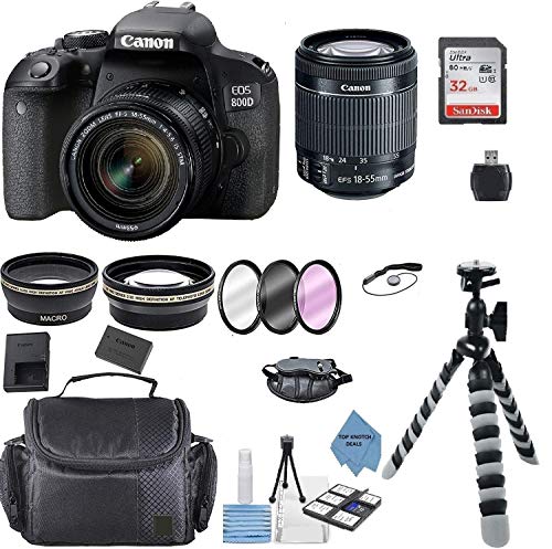 Ultimate Deals Canon EOS 800D Rebel T7i Kit with EF-S 18-55mm f