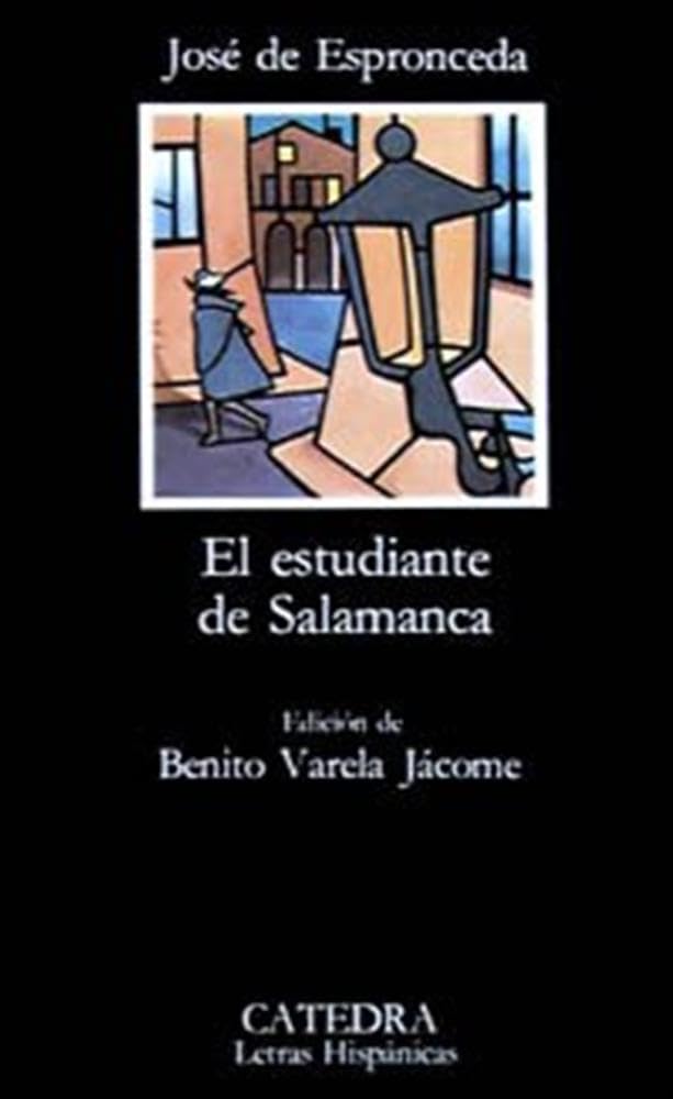Portada de El estudiante de Salamanca (Letras Hispánicas)