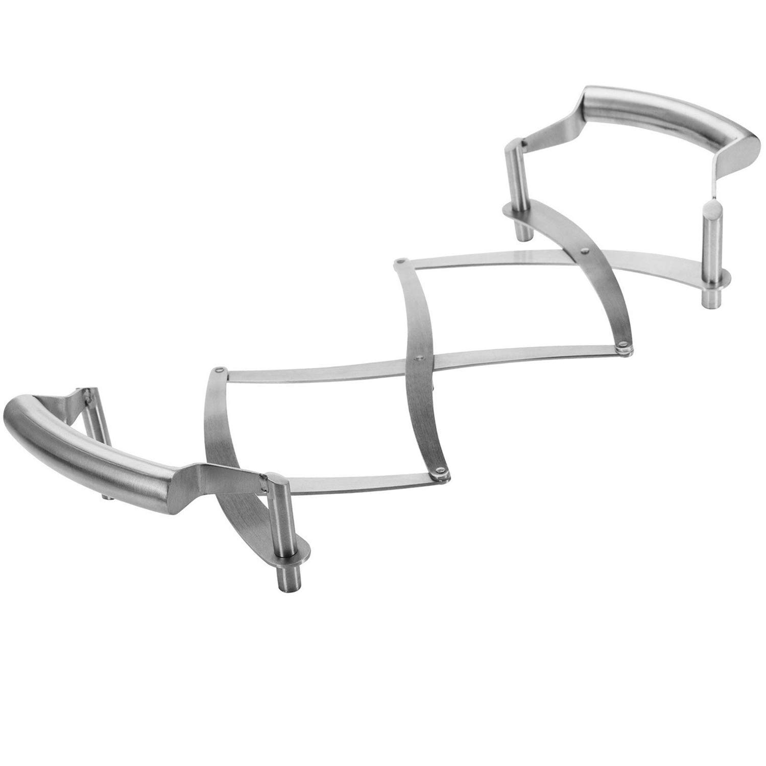 Westmark Extendable Trivet, Length: 18-42 cm, Stainless steel, Flexi, Colour: Silver, 16412260