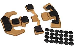 PAXLAMB Memory Foam Pad Protective Mat Helmet Padding Kit Replacement Universal Motorcycle Tactical Cushions for ACH MICH Team Wendy FMA EXF Helmet