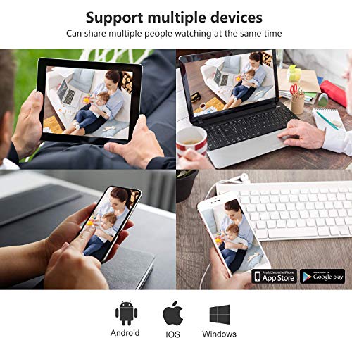 [Newest] Outdoor Security Camera, NexTrend 4MP Wireless WiFi Home Surveillance System WiFi IP Camera CCTV IP66 Waterproof Night Vision Motion Detection Compatible with iOS/Android Systems - Thumbnail 5