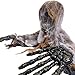 Halloween Haunters Animated Skeleton Groundbreaker with Moving Head and Arms Graveyard Prop Decoration - Life-Size Shaking Zombie Skull, Scary Howls, LED Eye, Spider Webs - Haunted House, Tombstone
