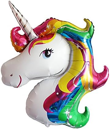 LRRH Unicorn Foil Balloon-Party Supplies Perfect gift - 46 inch