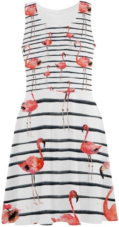 flamingo sun dress