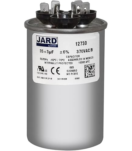 HQ1082632AX - 35 + 3 uf MFD 370 Volt VAC - Comfort Maker