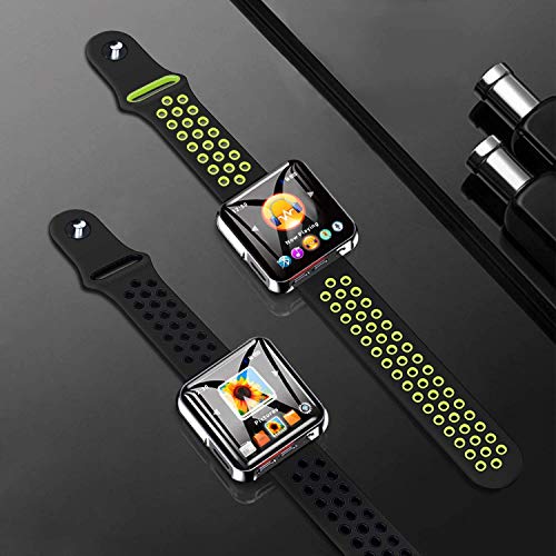 SEWOBYE Portable MP3 Player with Bluetooth, Bluetooth MP3 Player Watch, Bluetooth Music Player
