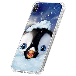 CARLOCA Compatible with iPhone Xs Case,Clear with