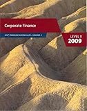Paperback Corporate Finance (CFA Program Curriculum Level II 2009, Volume 3) Book