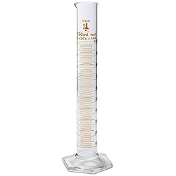 100ml Graduated Cylinder, Borosilicate 3.3