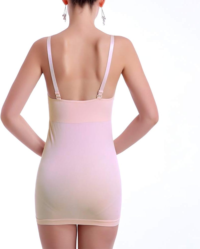 Exlura Nursing Tank Top Plus Size Pregnant Seamless Cami Built in Bra at  Women’s Clothing store