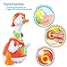 HOMOFY Goose Baby Dancing Hip Hop Swing 6 Months up, Super Fun EQ Development Educational Toys Flexible Walking/Light/Music