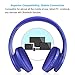 Over-Ear Wireless Bluetooth Headphones, IFECCO On-Ear Bluetooth Headphones/Headsets, Foldable QuietComfort Stereo Headset with Microphone, Soft Protein Earpads