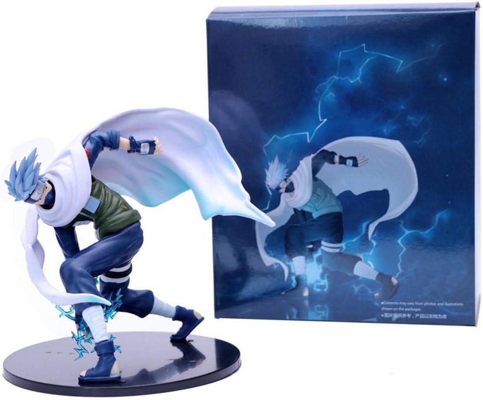 Naruto Hatake Kakashi Model Figure PVC Figures Anime Toys Height 16.5 cm