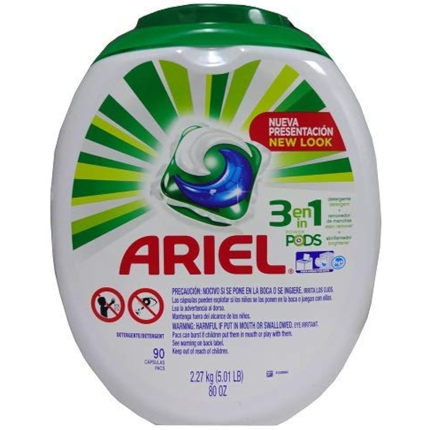 Ariel HE Laundry Detergent Pods 90ct/loads Capsules Discount Bulk Pack