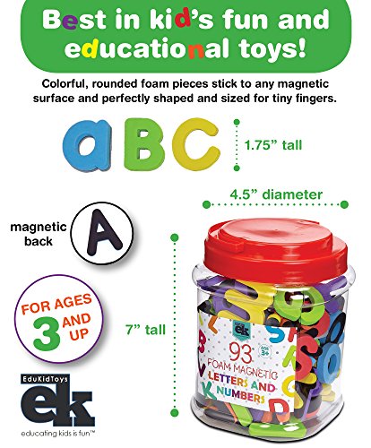 3 Magnetic+Alphabet+Educational+Preschool+Learning