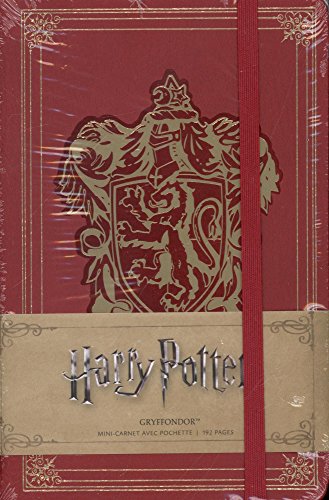 Harry Potter Gryffondor : Mini-carnet avec pochette by 