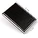CC1011 Grey Business Creative Formal Wear Young Accessories Card Holder Black Leather Card Case Perfect Dad Gifts By Y&G