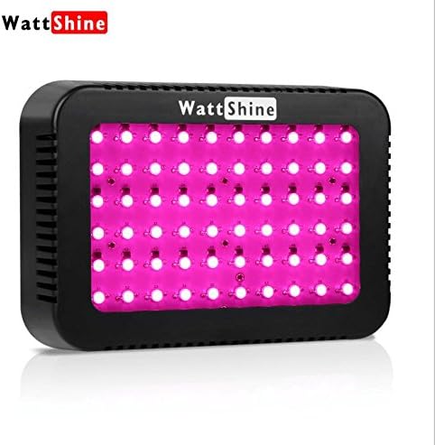 LED Grow Light 300 Watt Hydroponics System,Full Spectrum Greenhouse Garden Indoor Plants Grow Lights Lighting Fixture with UV&amp;IR for Veg and Flower