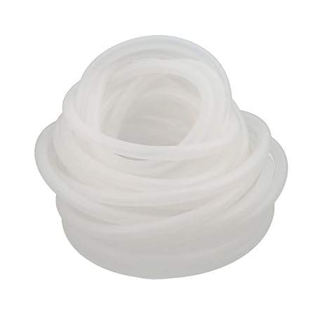 sourcingmap® 3 mm x 5 mm Hochtemperaturbeständiges flexibles Silikonrohr Schlauchrohr 5m Länge de