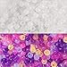 1000pcs UV Beads Color Changing Plastic UV Reactive Beads for Jewelry Making