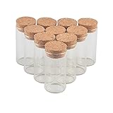 TAI DIAN 30x60mm 25ml Glass Vials Jars Test Tube