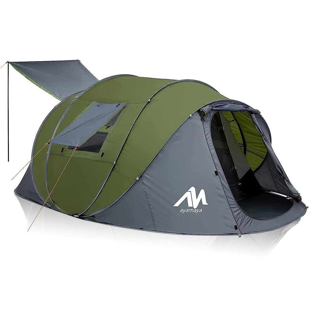 AYAMAYA ポップアップテント 2ドア グリーン アヤマヤの商品画像