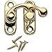 Decorative Swing Latch, Brass