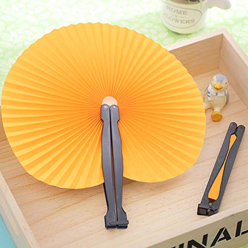 Algopix Similar Product 14 - Johouse 12PCS Paper Fans Round Shaped