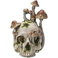 Pacific Giftware Red Small Translucent Skull Collectible Home Decor Resina