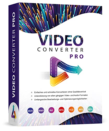 Video Converter Software - Einfaches konvertieren von Video und Audio Dateien in jedes Format wie HD, 4K - Bearbeiten und verbessern Sie Ihre Videos