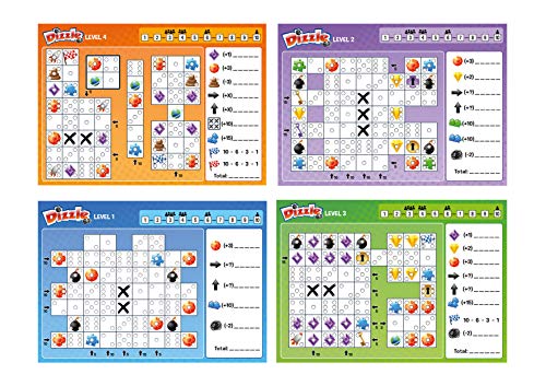 Schmidt Spiele 49352 Dizzle, Würfelspiel aus der Serie Klein & Fein, bunt – Bild 3