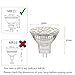 Bogao 3W MR11 GU4.0 LED Bulbs, 20-25W Halogen Bulbs Equivalent, GU4 Base, 240lm, 12V AC/DC, 120 Flood Beam, White, 6000K, LED Light Bulbs, Pack of 6