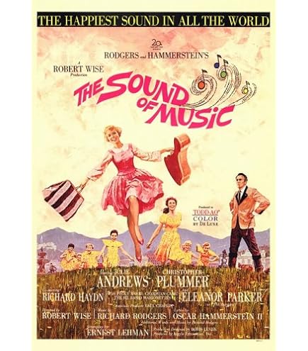 Amazon.com: Movie Posters 27 x 40 The Sound of Music: Prints