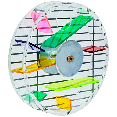 Niteangel Parrot Creative Foraging Systems, Foraging Wheel, Bird Foraging Toy, 6-inch Diameter