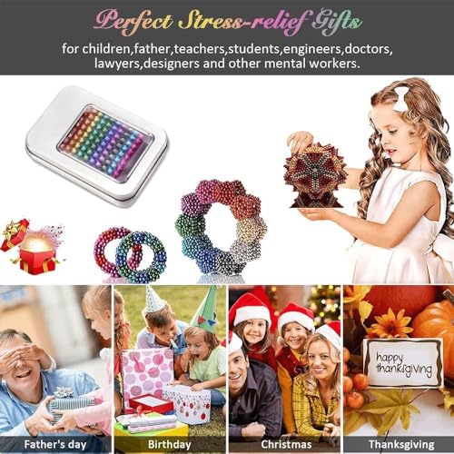 Stacking Blocks, 216PCS 3D Building Blocks, Fidget Toys for Adults