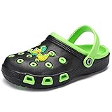 VILOCY Kid's Cute Garden Shoes Cartoon Slides