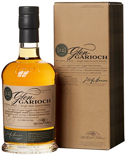 Glen Garioch 12 Jahre | Single Malt Scotch Whisky | gereift in nordamerikanischen Bourbon-Fässern und spanischen Sherry-Fässern | 48% Vol | 700ml Einzelflasche