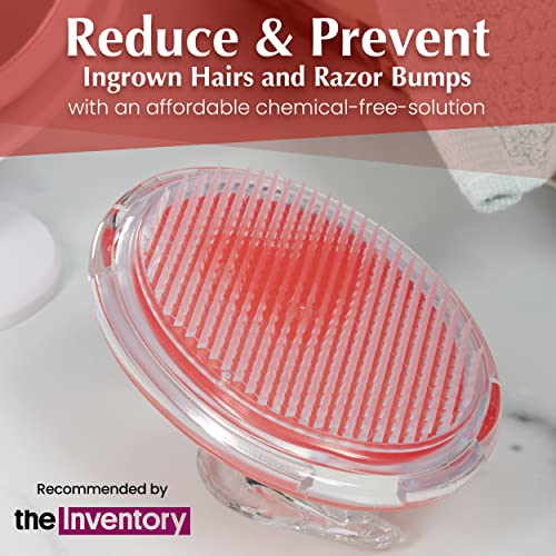 Dylonic Exfoliating Brush Razor Bumps and Ingrown Hair Treatment for Bikini Area Eliminate