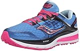 Saucony Women's Triumph ISO 2 Running Shoe, Blue/Pink, 8.5 M US