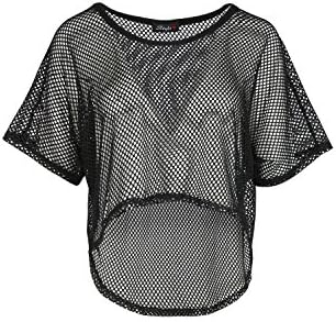 Ladies Women's Fish Net Tops