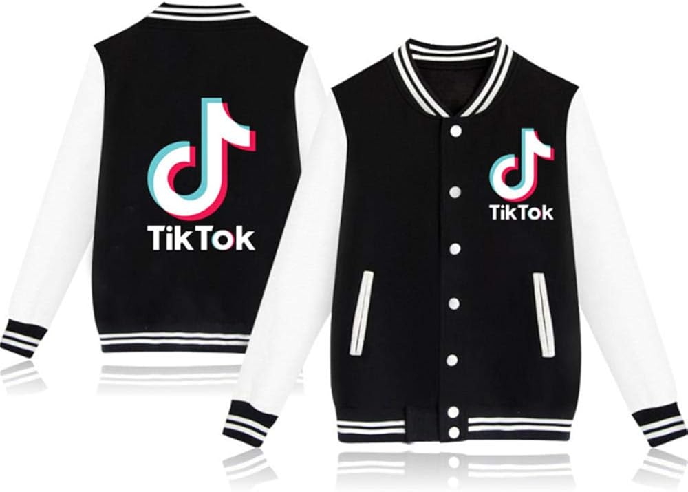 wuyyii TIK tok Loose Sportswear TIK Tok Baseball Uniform for Adults and