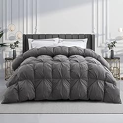 WENERSI Feather Down Comforter King, Beautiful